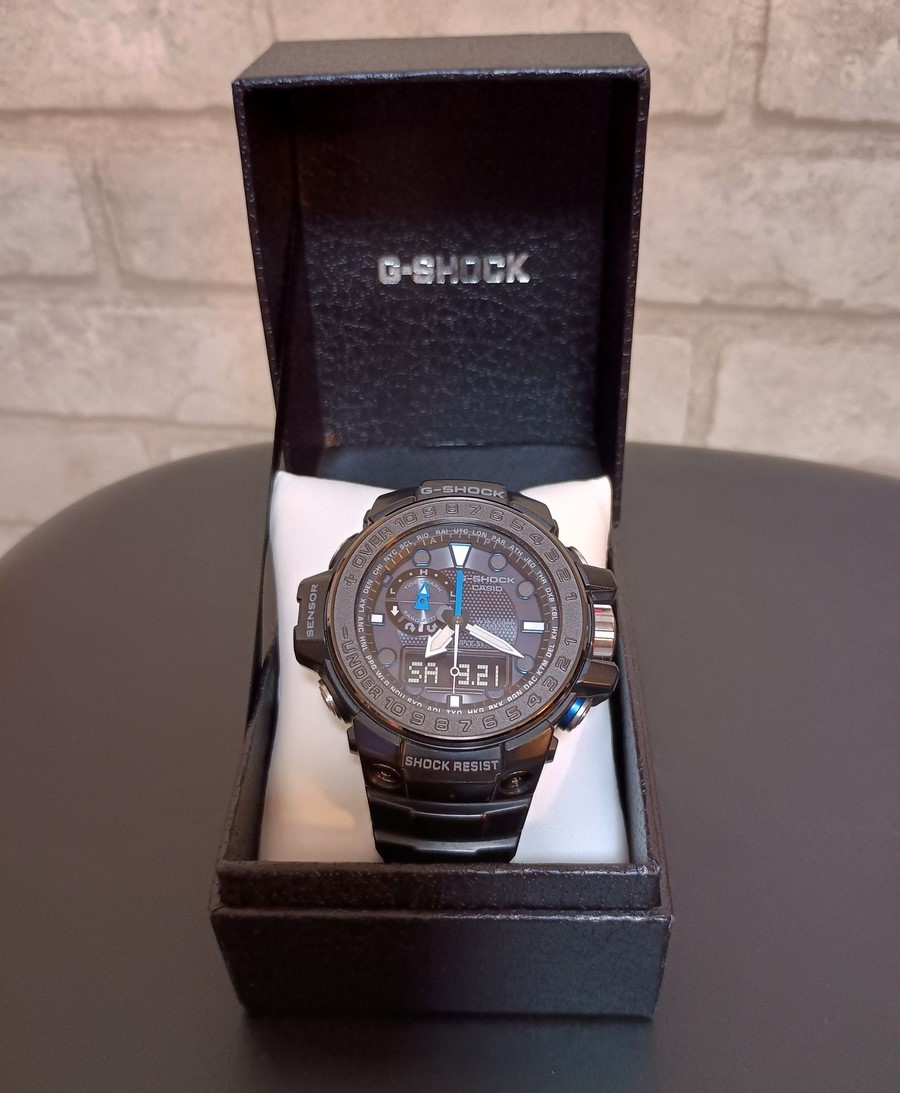 カシオ ガルフマスター CASIO G-SHOCK MASTER OF G-SEA GWN-1000C-1AJF 正面
